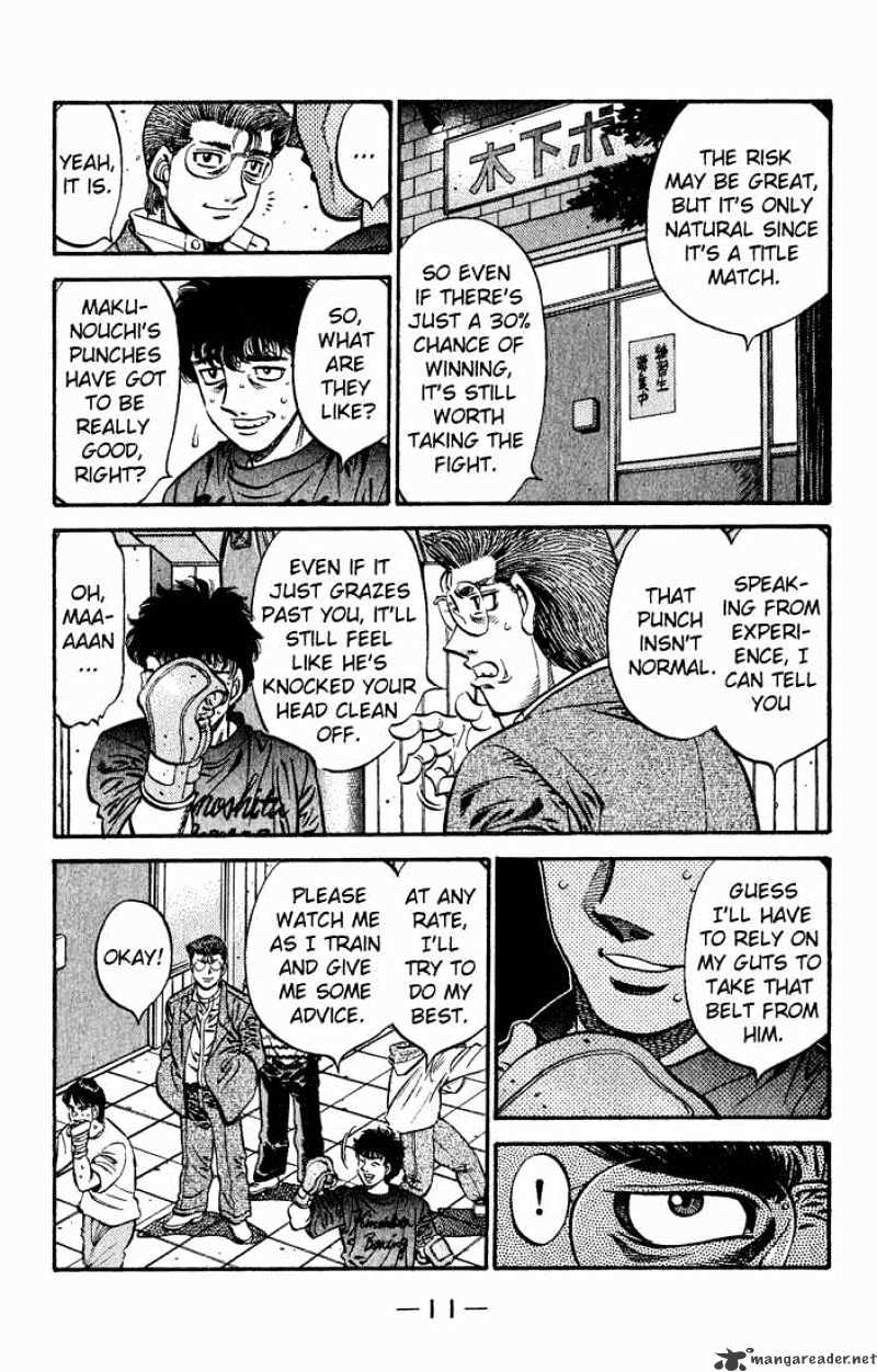 Hajime no Ippo: Fighting Spirit, Chapter 573 image 09
